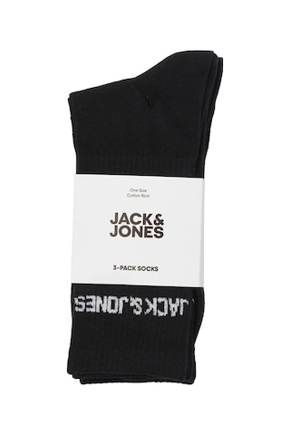 Jack & Jones 12260083 Jacmelvin Tennis Sock 3 Pack Noos Siyah 001