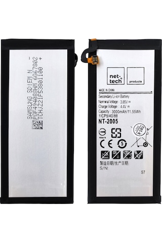 Teknonet Samsung Galaxy G930 S7 Uyumlu Nettech Eb-bg930abe 3000