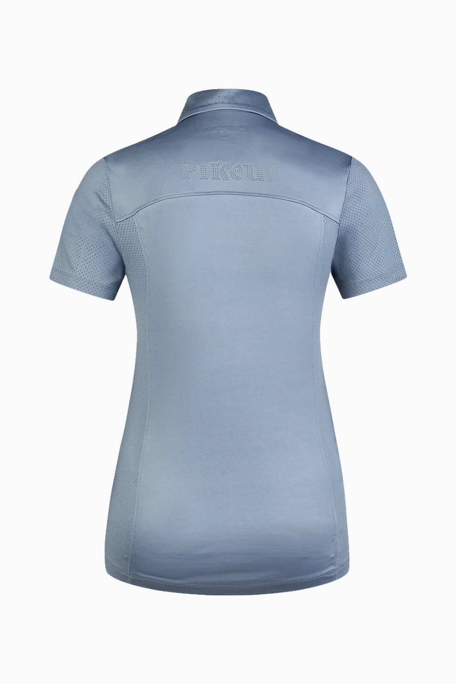 Pikeur Polo Shirt 1236 Lüks Fonksiyonel Spor Kadın Tişört Mavi
