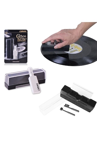 Opula Plak Temizleme ve Bakım Seti +Sprey+Antistatik Kadife Fırça