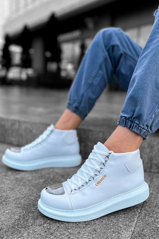 Ch267 - Cbt Roma Mirror Erkek Bot Beyaz Çok Renkli