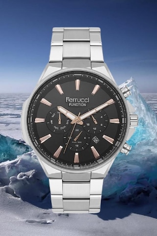 Ferrucci Fcf 0625 12654m.02 Erkek Kol Saati Metalik Gri