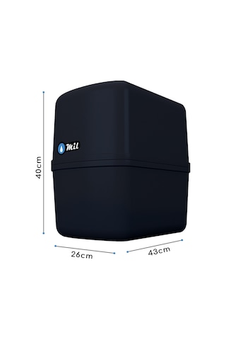 Mil Su Arıtma Cihazı 12 Aşamalı Multimineral Filtreli 8 Lt Çelik Tanklı (DNP12)
