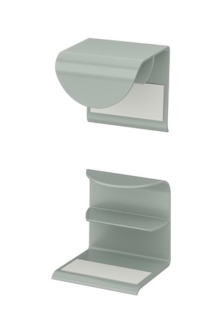Kulp, Gri-yeşil, 40 Mm, 2 Adet