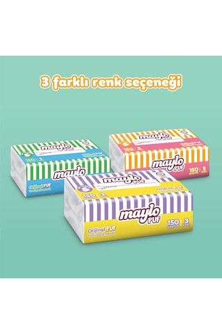 Maylo Puf Mendil 150'li Tek Paket