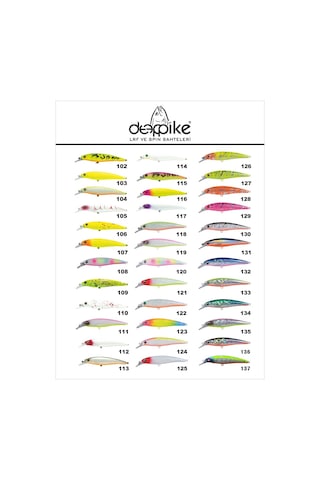 Deeppike Alfa 110S Slow Sinking Maket Yem (528165548)