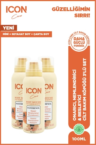 Cilt Bakım Köpüğü Vanılla Creme-brulee 100 Ml- 3'lü