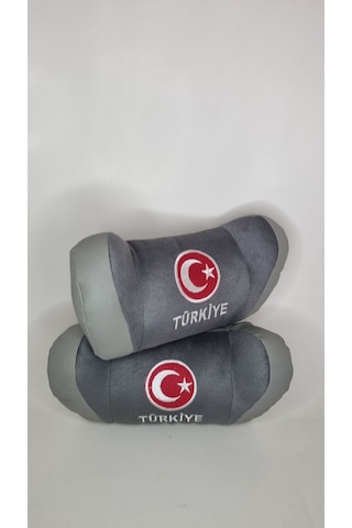 Türkiye Bayrağı Oto İkili Boyun Yastığı