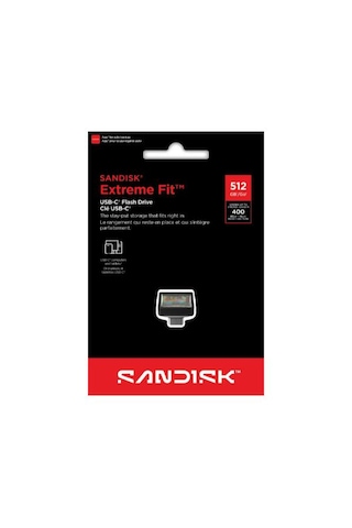Sandisk Ultra Fit 512gb Sdcz530-512g-g46 400mb/s Type-c Flash Bellek Type-C