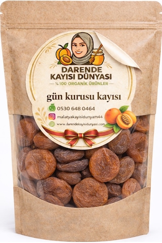Gün Kurusu Kayısı 1 Kilo -malatya 1 KG