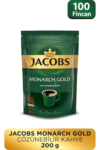 Jacobs Monarch Gold Kahve 200 G