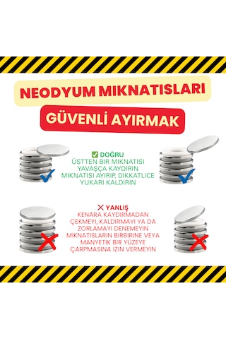 1 Adet Neodyum Mıknatıs Boy: 40mm En: 10mm Kalınlık: 5mm 40x10x5 Ndfeb Güçlü Mıknatıs N107