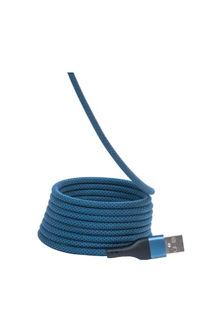 Bmuc-02 Mavi Manyetik Usb-a-c Kablo 1.5 M, Süper Hızlı Şarj