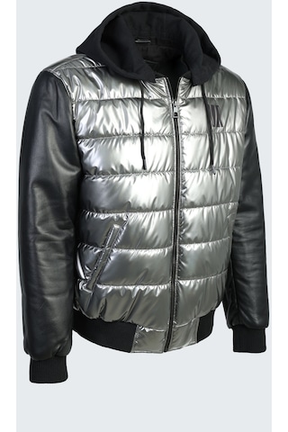 Valmenti Erkek Icon Deri & Tekstil Deri Mont 993 P-201 Erk Mont Sk23/24 Gri