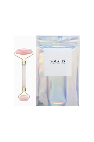 Solarıs Laboratorıes Ny Rose-quartz Yüz Masaj Rulosu Anti-aging & Serum Destekli Masaj Aletleri Pembe 242bat