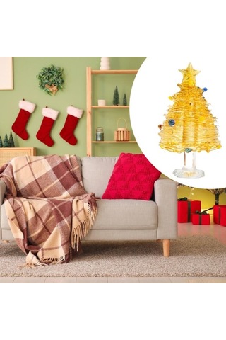 Pazly Yılbaşı Suntek Stil-c Ofis Heykeli Heykelcik Ev Ağacı Se