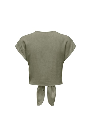 Onlsıesta Ss Knot Lın Bl Shırt Pnt Noos Yeşil Renk