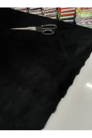 Toskana Peluş Kumaş Siyah