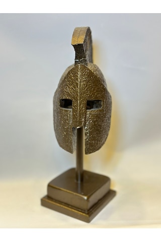 Küçük Boy Miğfer Biblo Bronz