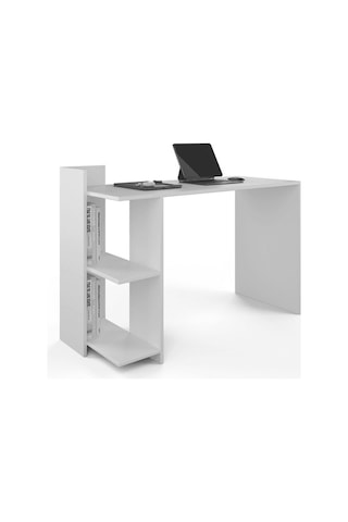 Malta Ofis Masası - Beyaz
