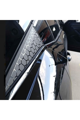 Ayrex Graficar Design Peugeot 408 İle Uyumlu Kelebek Cam Sticker Set Aslan, Logolu Tüm Model Yılları İle Uyumlu Diğer