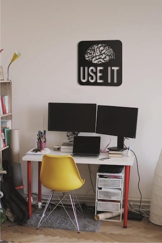 Use It Duvar Tablosu Ahşap Duvar Yazısı Lazer Duvar Süsü (513030315)