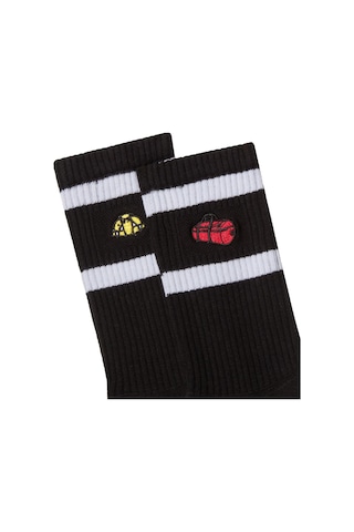 The North Face Everyday Crew Tnf Icons Sock -2p Unisex Çorap Nf0a8egmjk31 Siyah