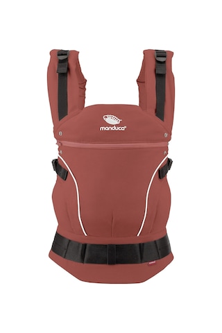 Manduca First Ergonomik Bebek Taşıyıcı 3 Taşıma Pozisyonu, Ayarlanabilir ve Konforlu Portbebe Kırmızı Tek Ebat