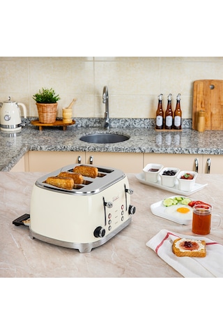 Zilan ZLN1214 1500 W Ekmek Kızartma Makinesi Retro