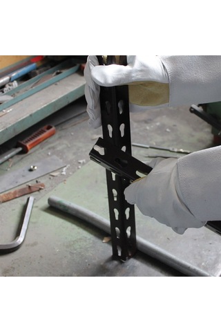 Argon Kaynak Eldiveni, Süet Manşetli Deri | Juba 408 Rtıg