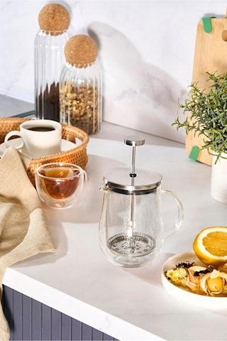 Karaca Pia Kiku French Press 350 Ml Şeffaf