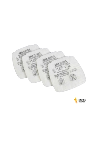 3M D7935 P3 Secure Click Toz Filtresi (1 Çift)