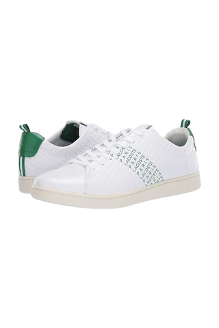 Lacoste Carnaby Evo 119 9 Us Sma Leather Mens Sneaker Hakiki Deri Erkek Günlük Spor Ayakkabı Beyaz Beyaz