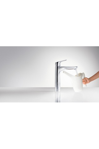 Hansgrohe Focus Tek Kollu Lavabo Bataryası 190 Kumandalı Krom 316