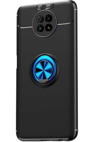 Xiaomi Redmi Note 9T Kılıf Zore Ravel Yüzüklü Silikon Kılıf