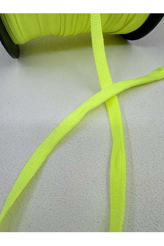 1 Cm Kordon Polyester-5 Metre-fosforlu Yeşil