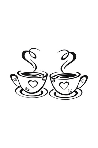 Mutfak Restoran Kafe Çay Duvarı Sticker İçin Çıkartma 31 18.7cm Çok Renkli