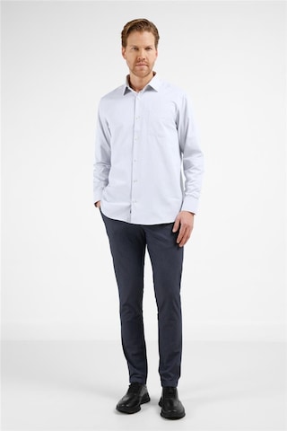 İmza Ekru-siyah Çizgili Desen Sert Yaka Uzun Kol Cepli Comfort Fit Pamuklu Gömlek 1004255276 Ekru - Siyah