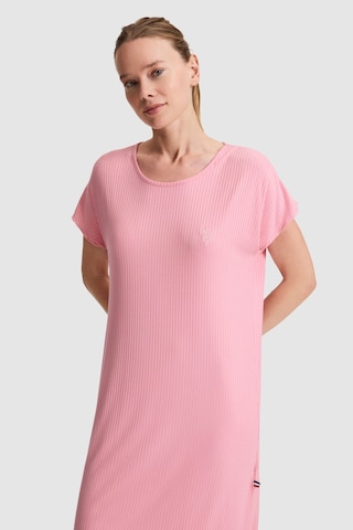 U.s. Polo Assn. Kadın Pembe Pijama Takım 50326529-vr041