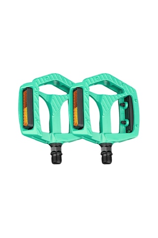 Xbyc 1809 Bilyalı Bisiklet Pedalı Mtb Alüminyum Alaşımlı Reflektörlü Pedal Cam Göbeği Renk