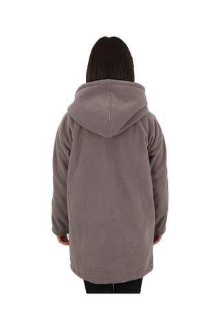 Kadın Gri Polar Ceket - Zenobya Gri