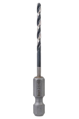 Bosch Altıgen Şaftlı - Impact Control - HSS Metal Matkap Ucu 2,5*69mm