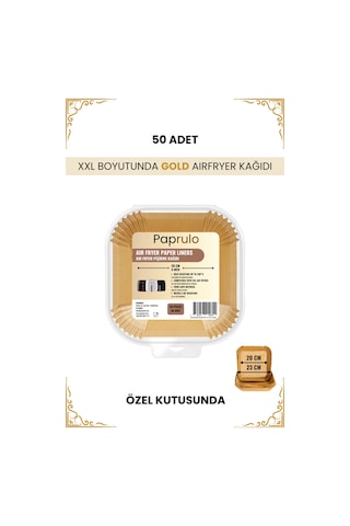 Büyük Boy Airfryer Pişirme Kağıdı Fritöz Pişirme Kağıdı Xxl Uyumlu En Büyük Model