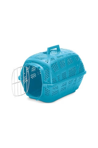 Imac - 355 - Carry Sport Metal Kapılı Evcil Hayvan Tma Çantası - Hcctrend - Mavi 48,5x34x32cm