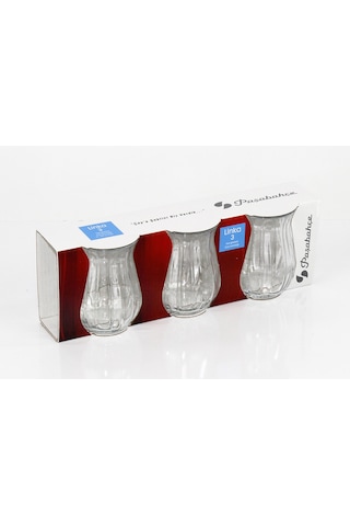 Paşabahçe Linka Çay Bardak 3 Lü 42741-9033859912744 Şeffaf