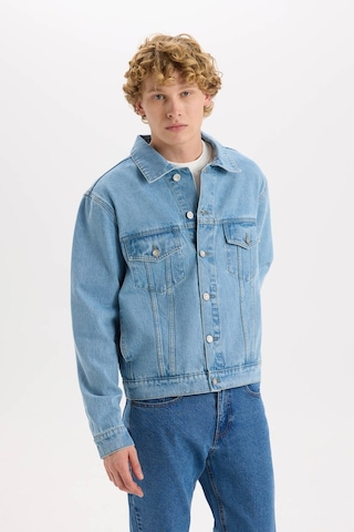 Defacto %100 Pamuk Regular Fit Jean Ceket E0835ax25spnm39 Mavi-nm39