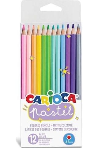 Carioca Pastel Kuru Boya Kalemi 12'li