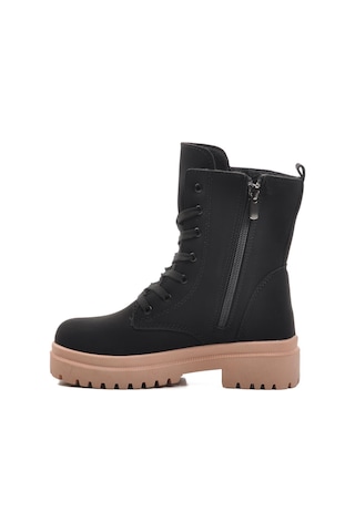 Walkway Leonis F Siyah-somon Çocuk Bot Siyah - Somon