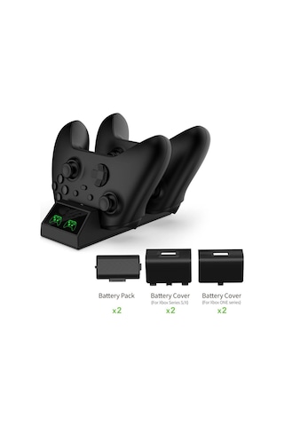 Led Göstergeli Xbox Xbox Series S/x Controller 800mah Pilli Joystick Şarj Stand-tyx-1817x