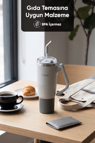 Montela Termos Paslanmaz Çelik 1200 Ml Fr-t1210 Gri
